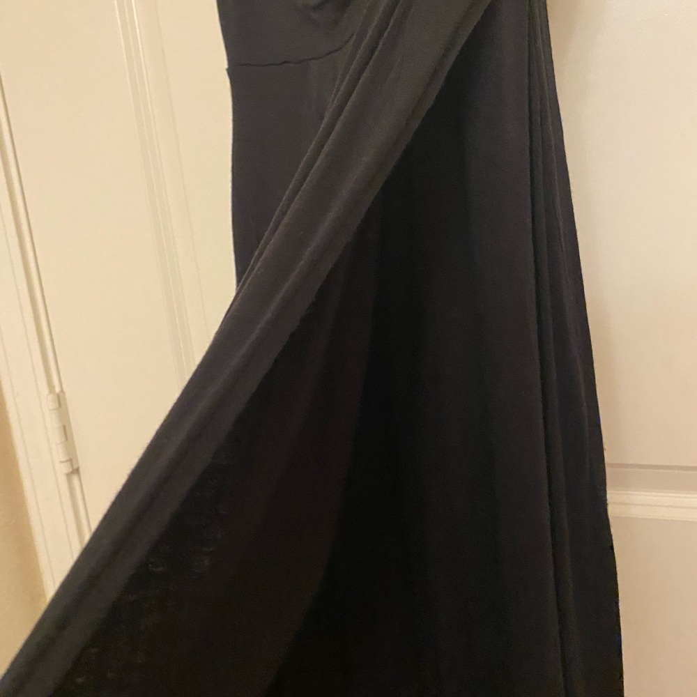 American Rag Black Faux Wrap Dress - Picture 5 of 7